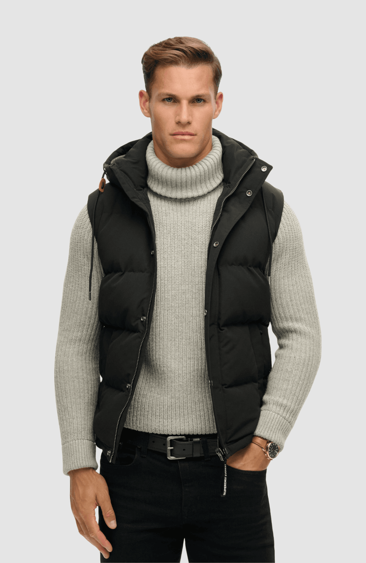 EVEREST HOODED PUFFER GILET