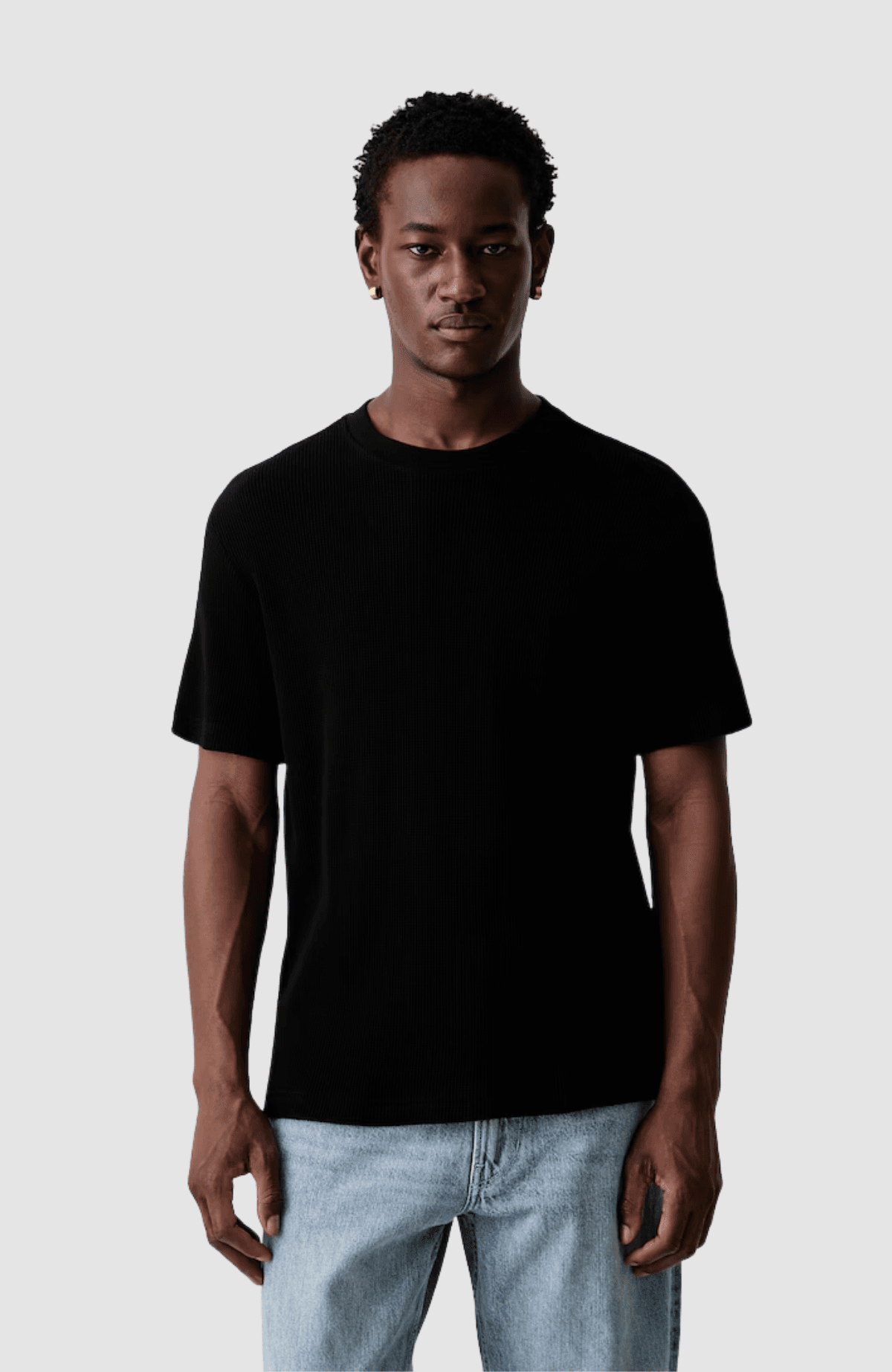 Klj Reg Ss Waffle Tee