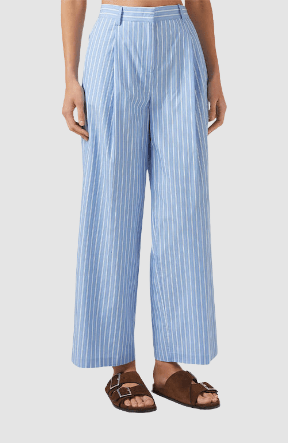 Autograph Striped Poplin Pants