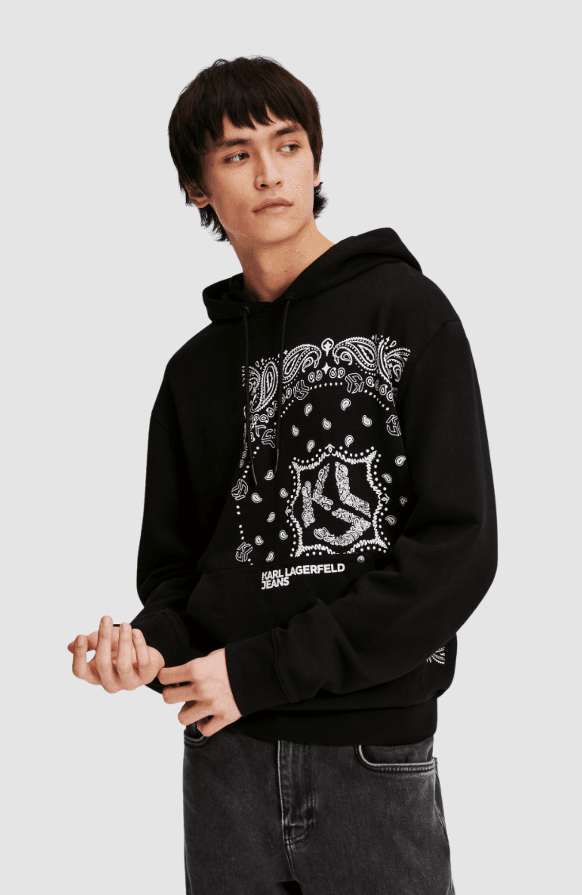 KLJ Regular Bandana Hoodie