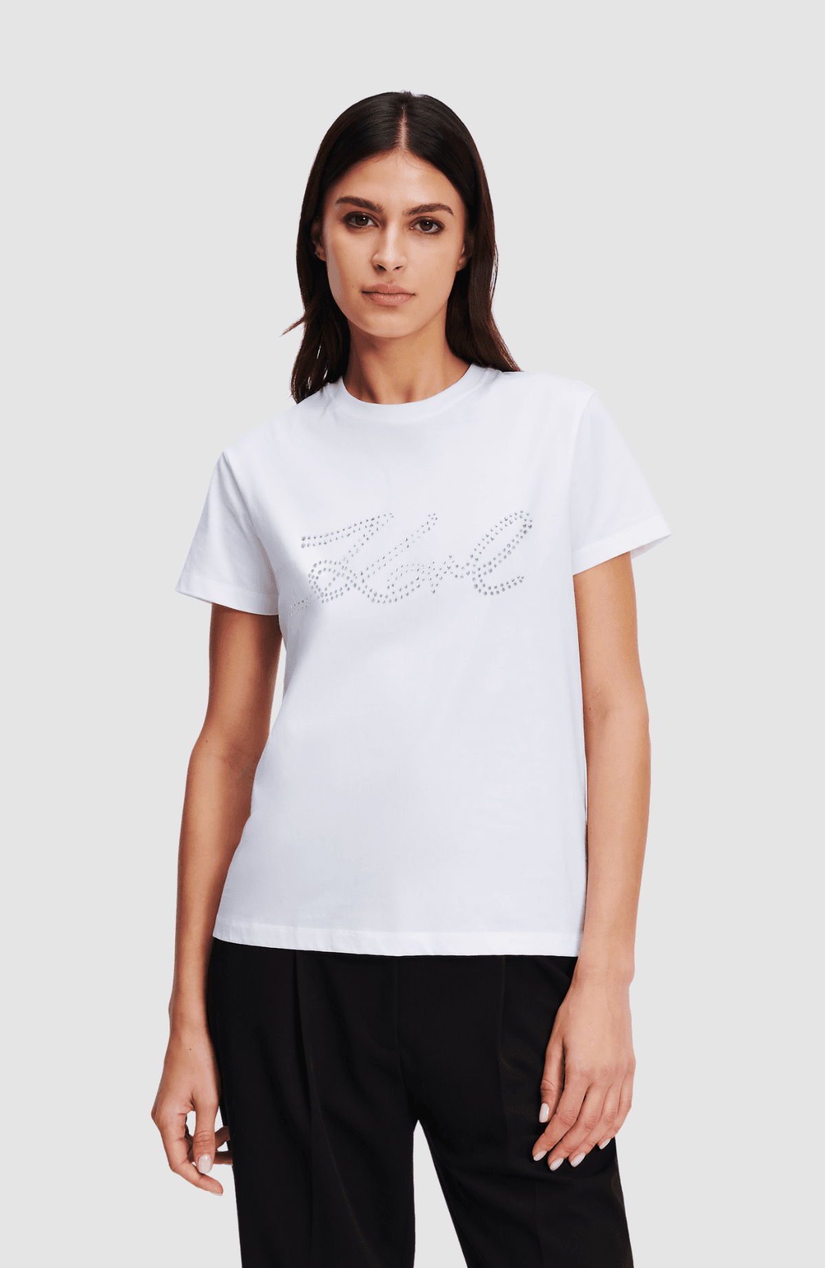 Rhinestone Logo T-Shirt
