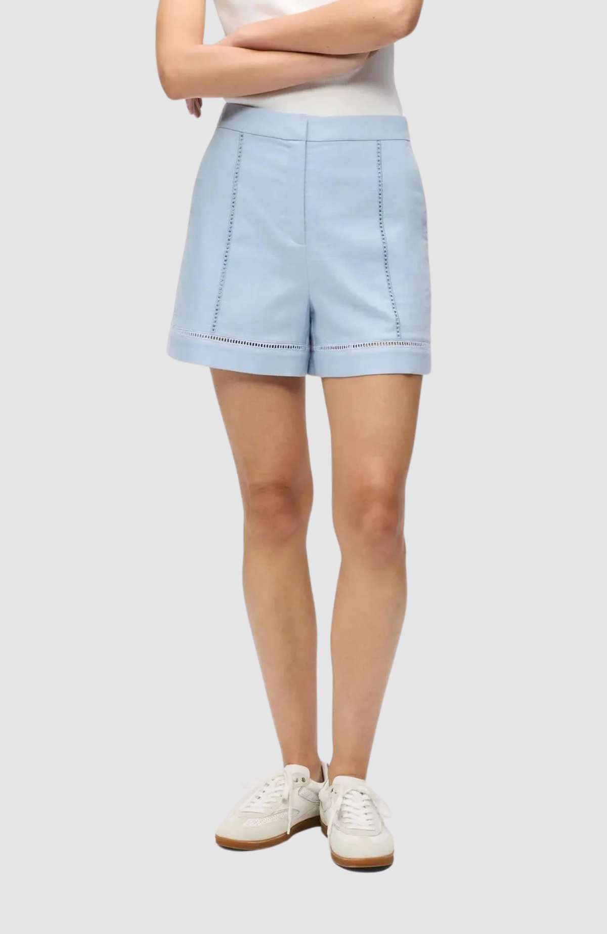 Embroidery Detail Shorts