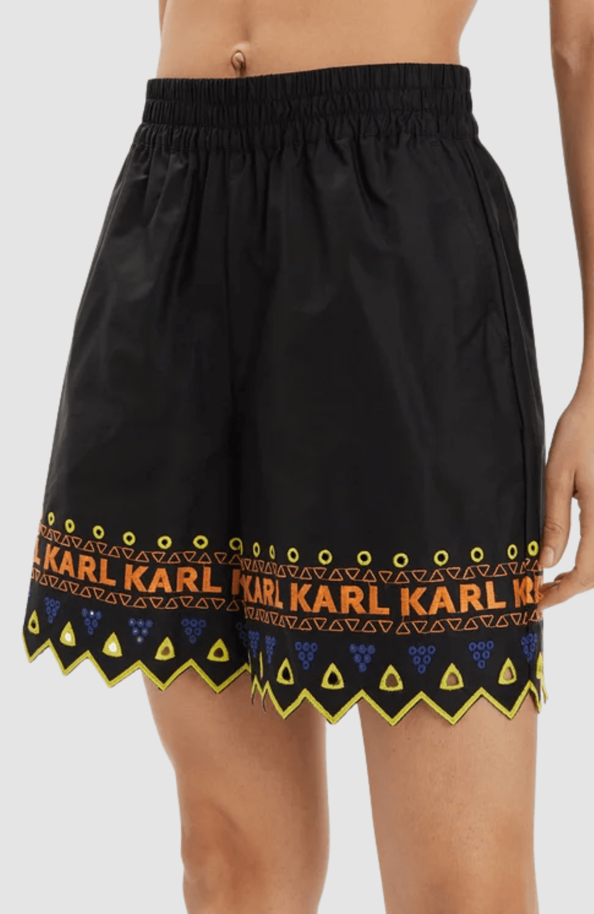 Embroidered Shorts