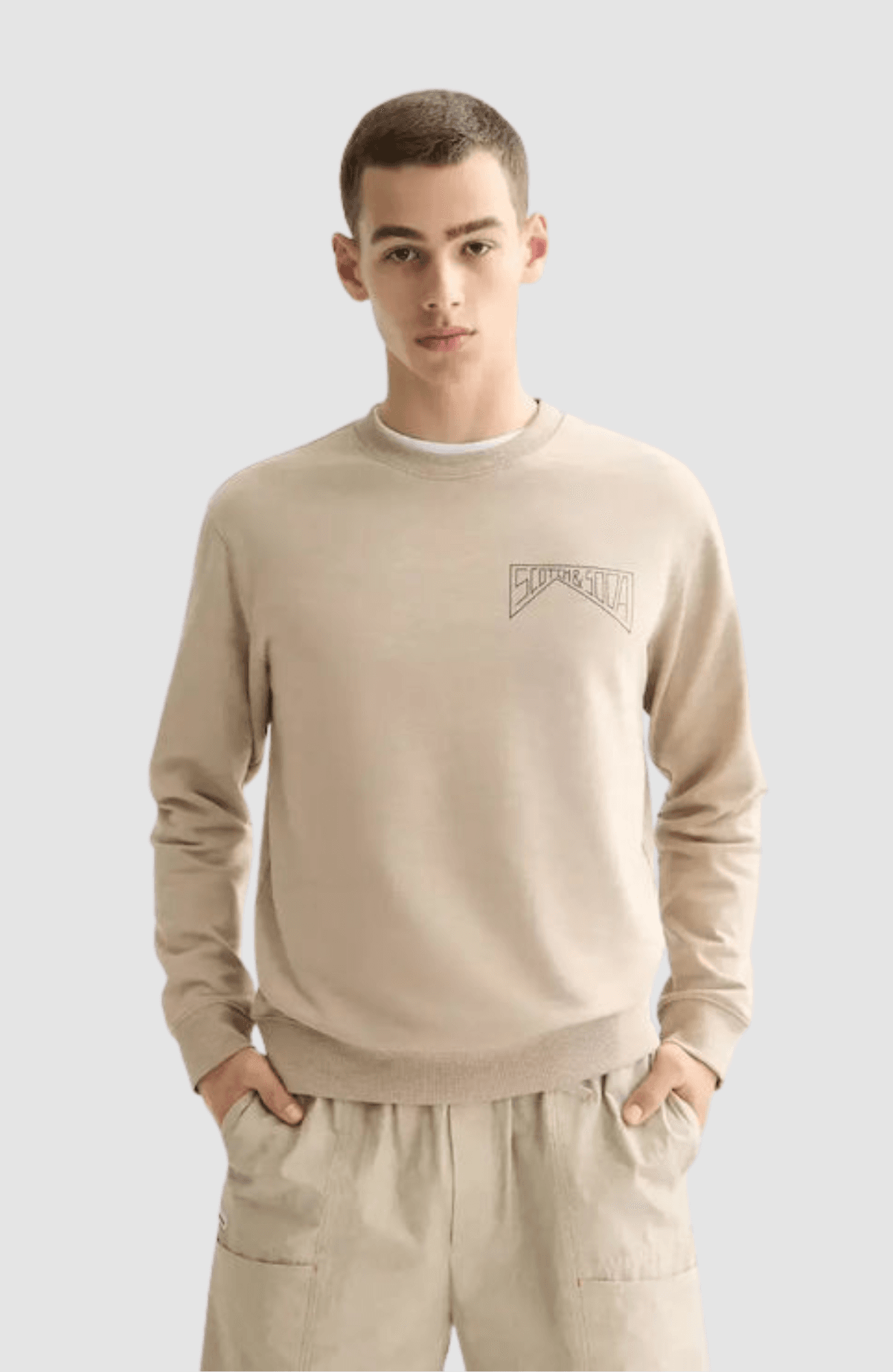 Left Chest Logo Sweatshirt
