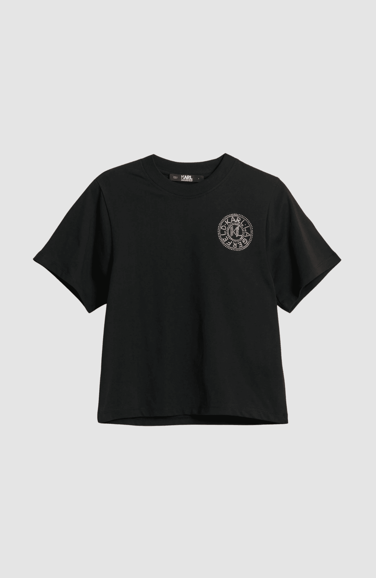 Rhinestone Logo Fashion Tee