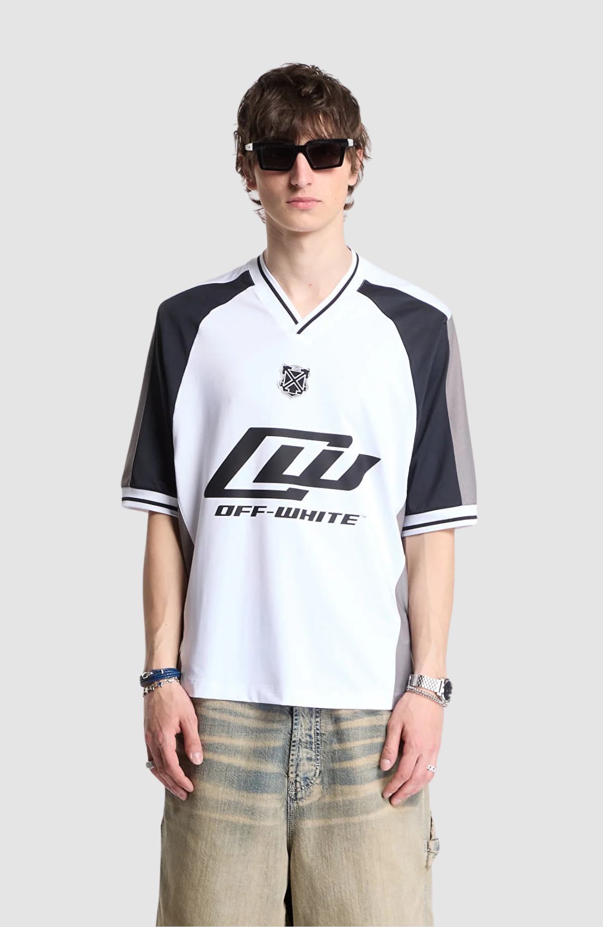 SOCCER V-NECK S/S T-SHIRT 3
