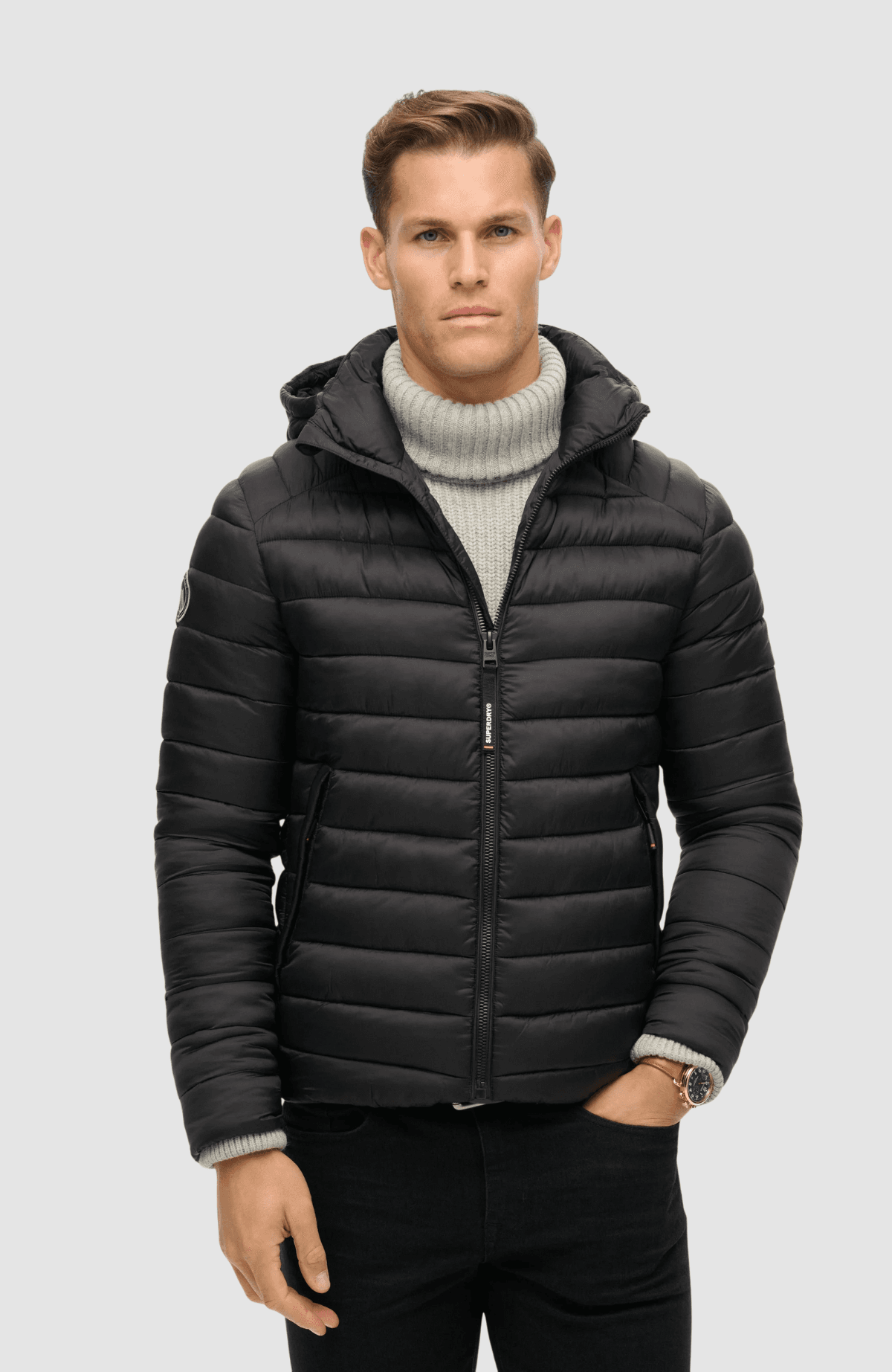 HOODED FUJI SPORT PADDED JKT