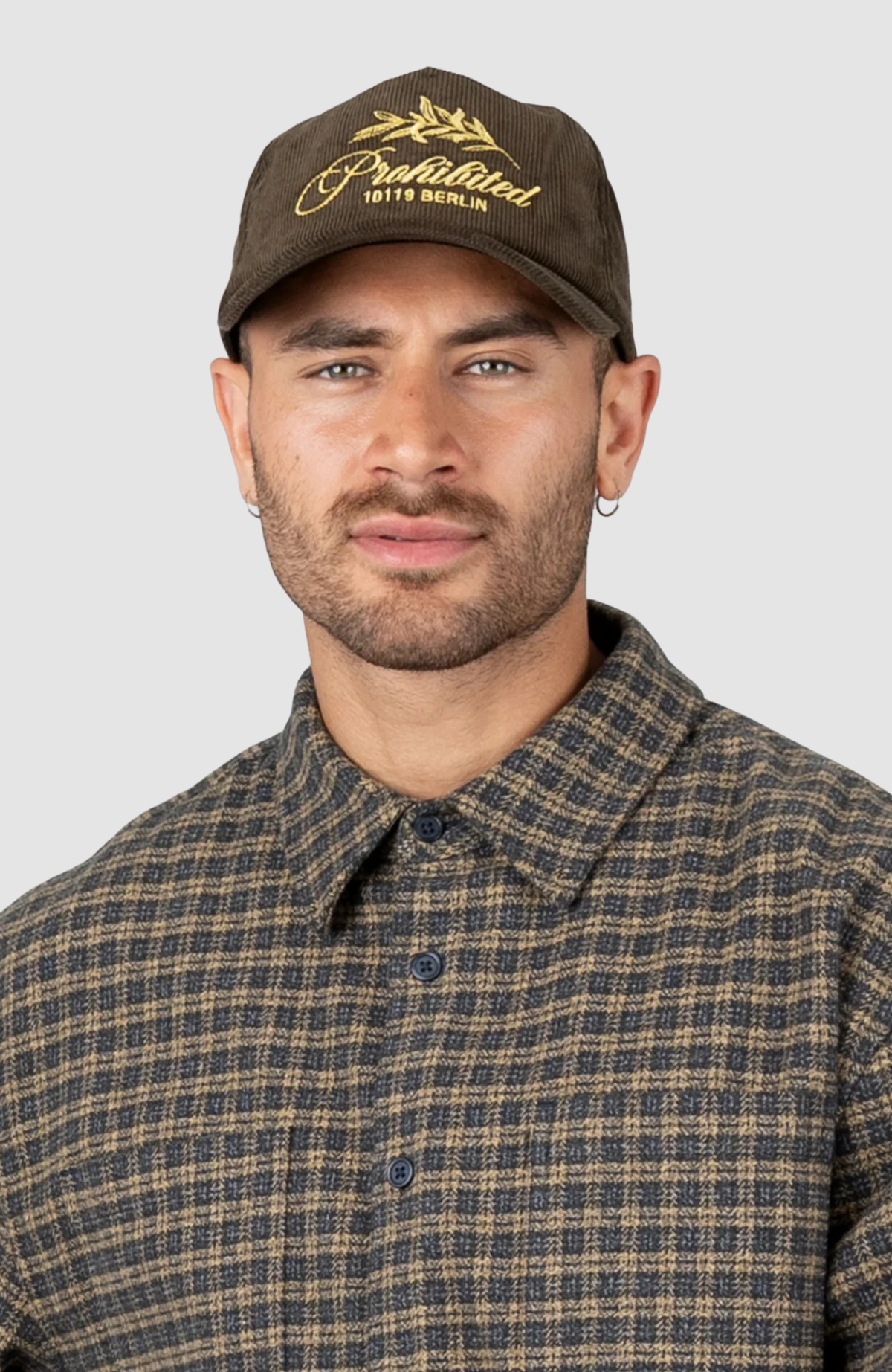 Leaf Corduroy Cap