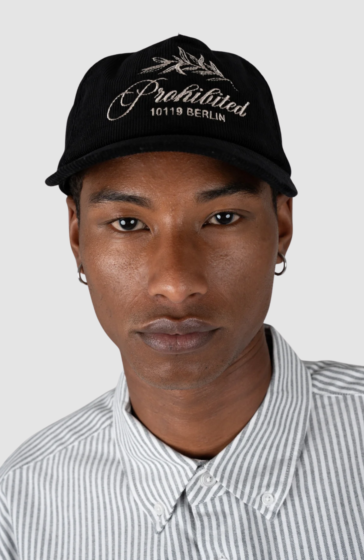 Leaf Corduroy Cap