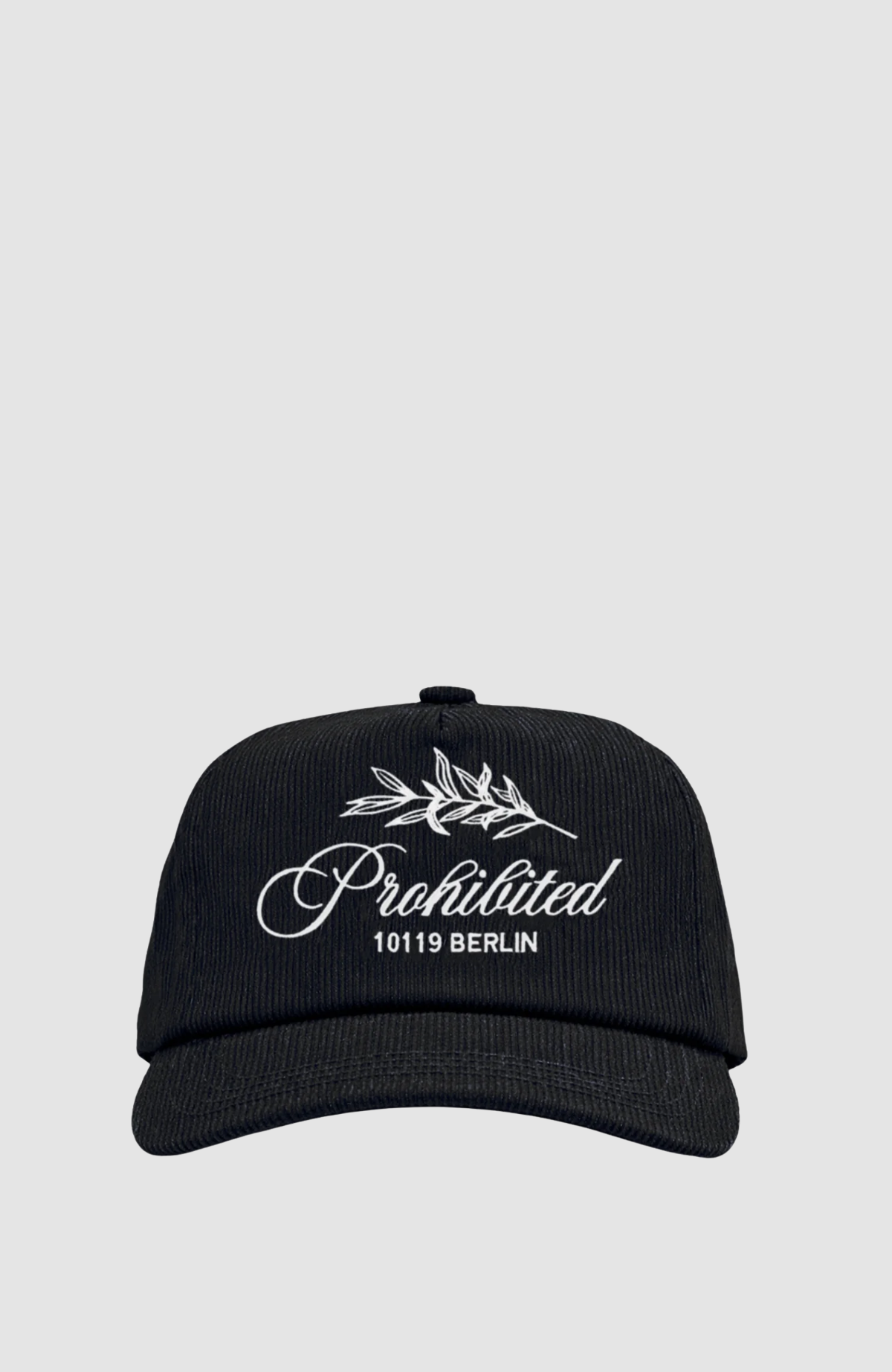Leaf Corduroy Cap