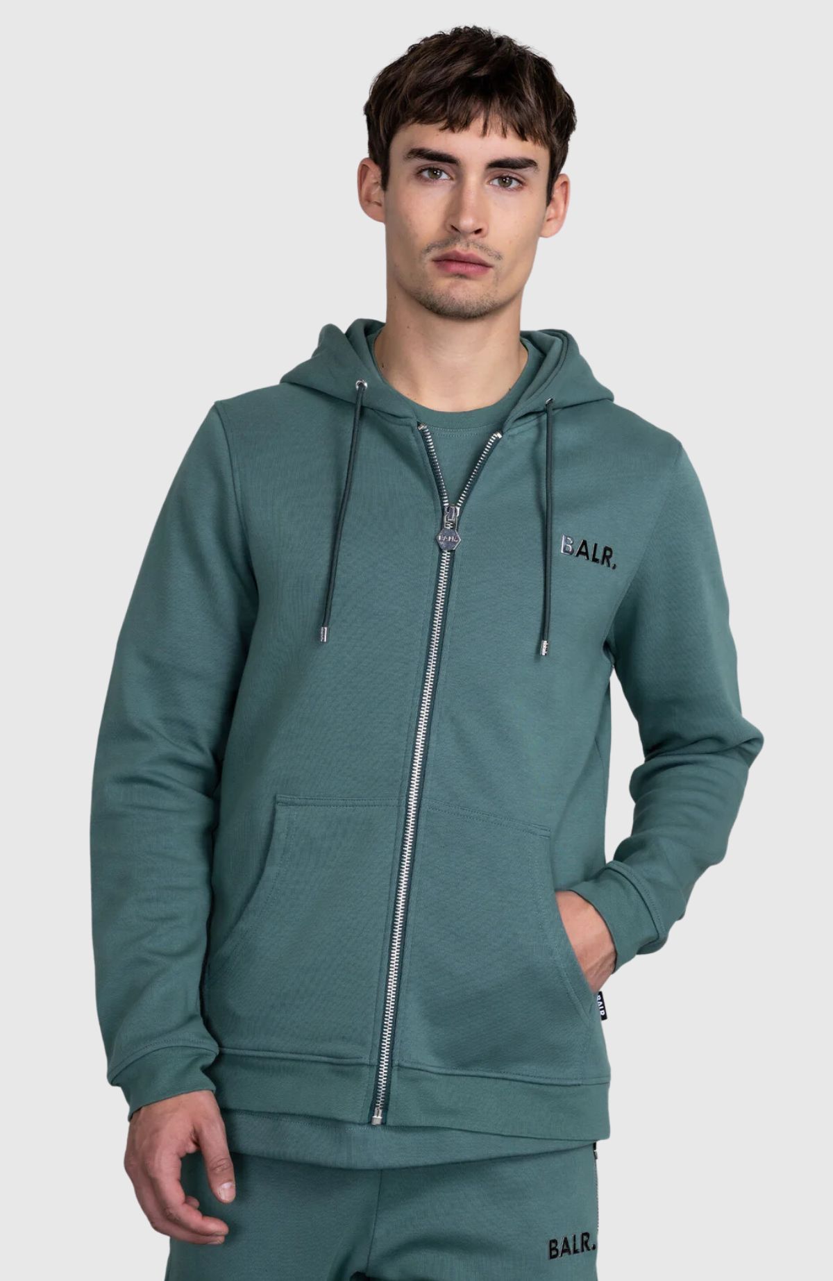 Q-Series Straight Zip Thru Hoodie 