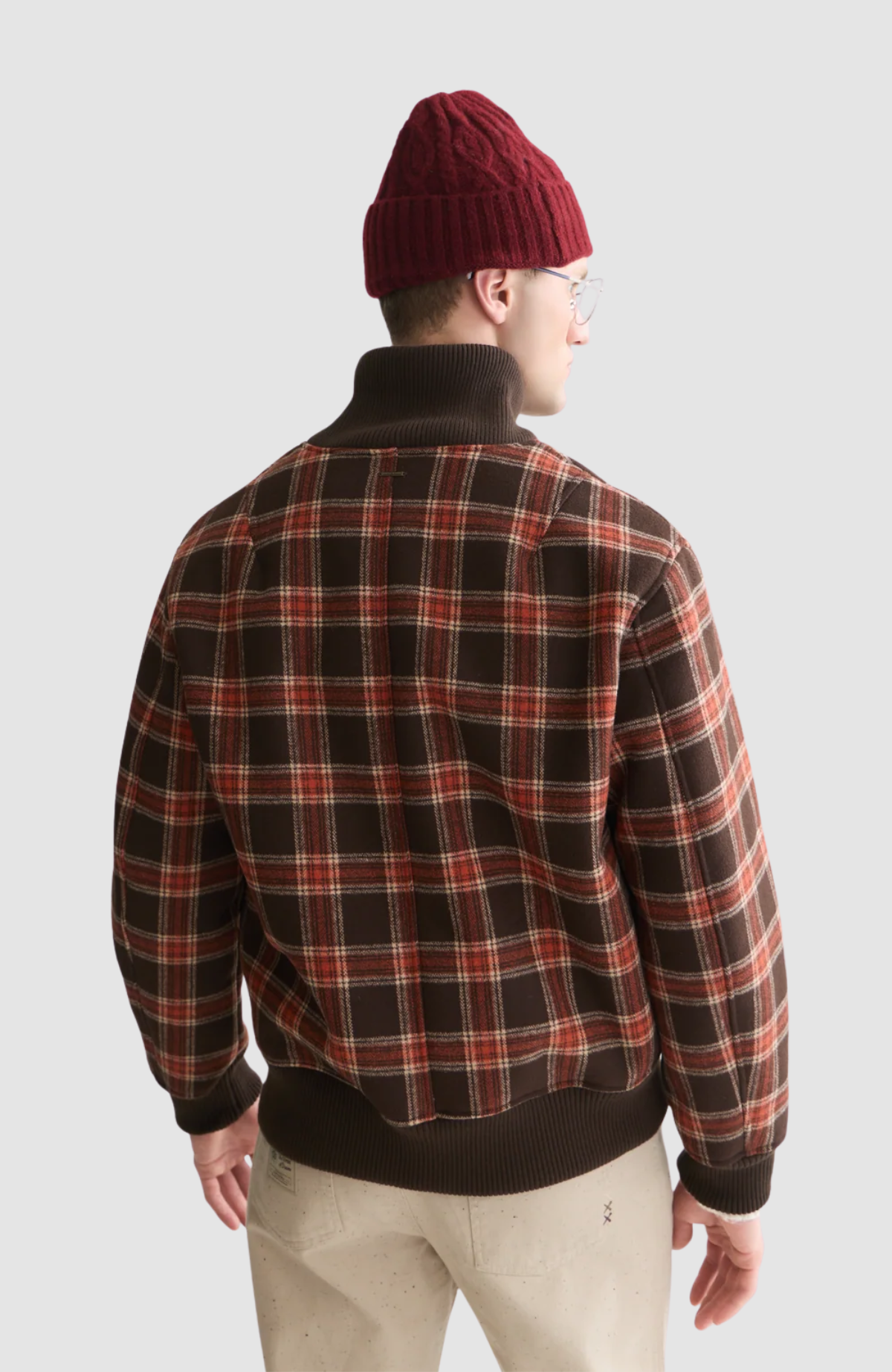 Shawl collar bonded jacket