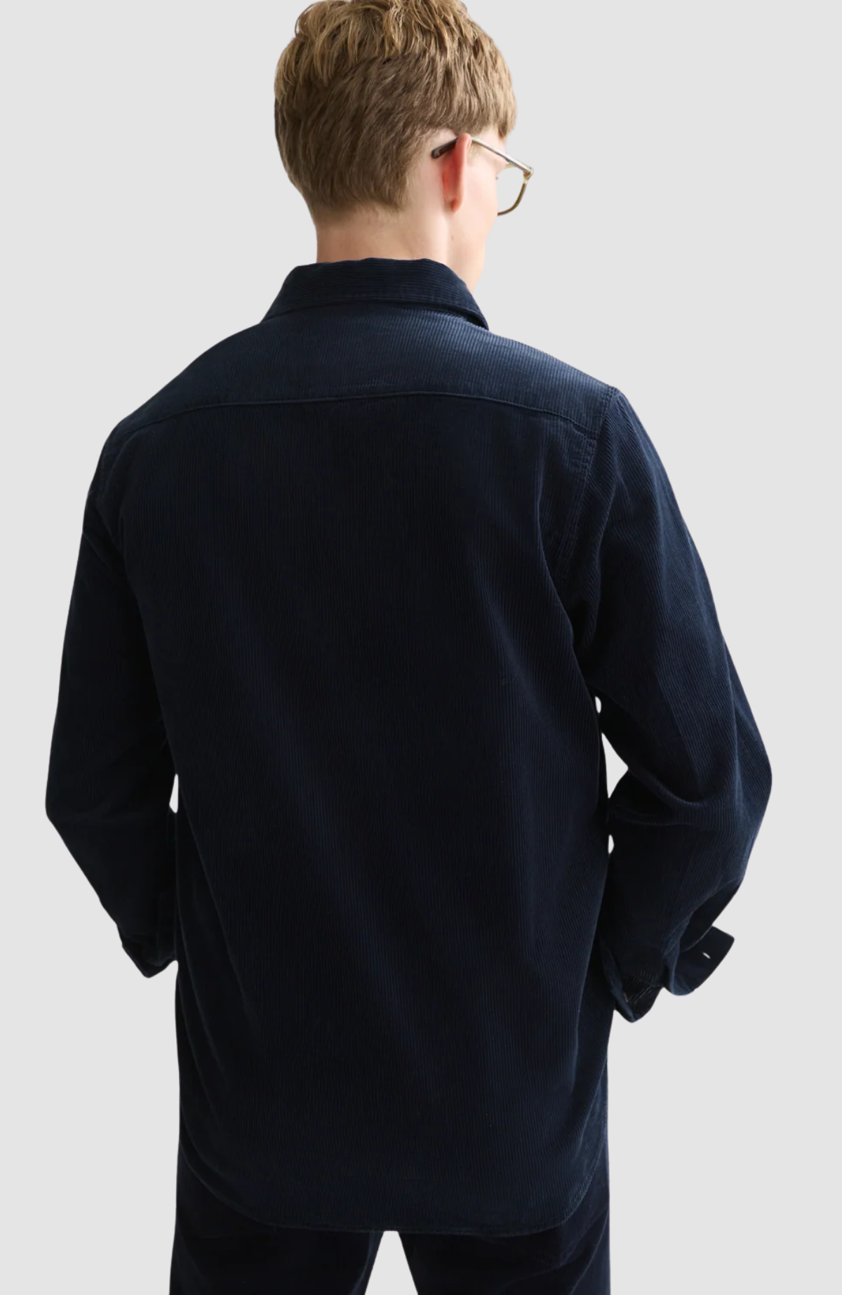 Corduroy regular-fit shirt