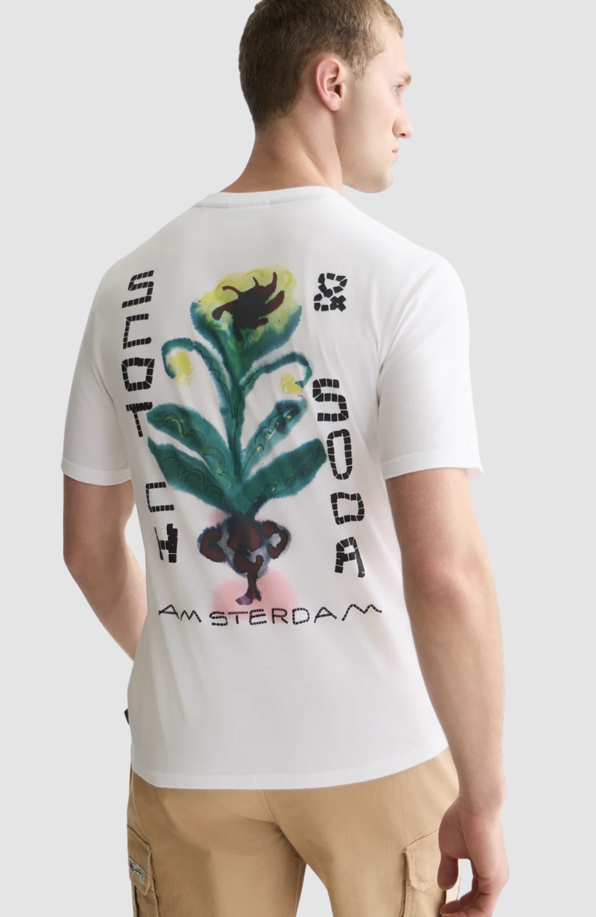 Front and back artwork regularfit Tshirt