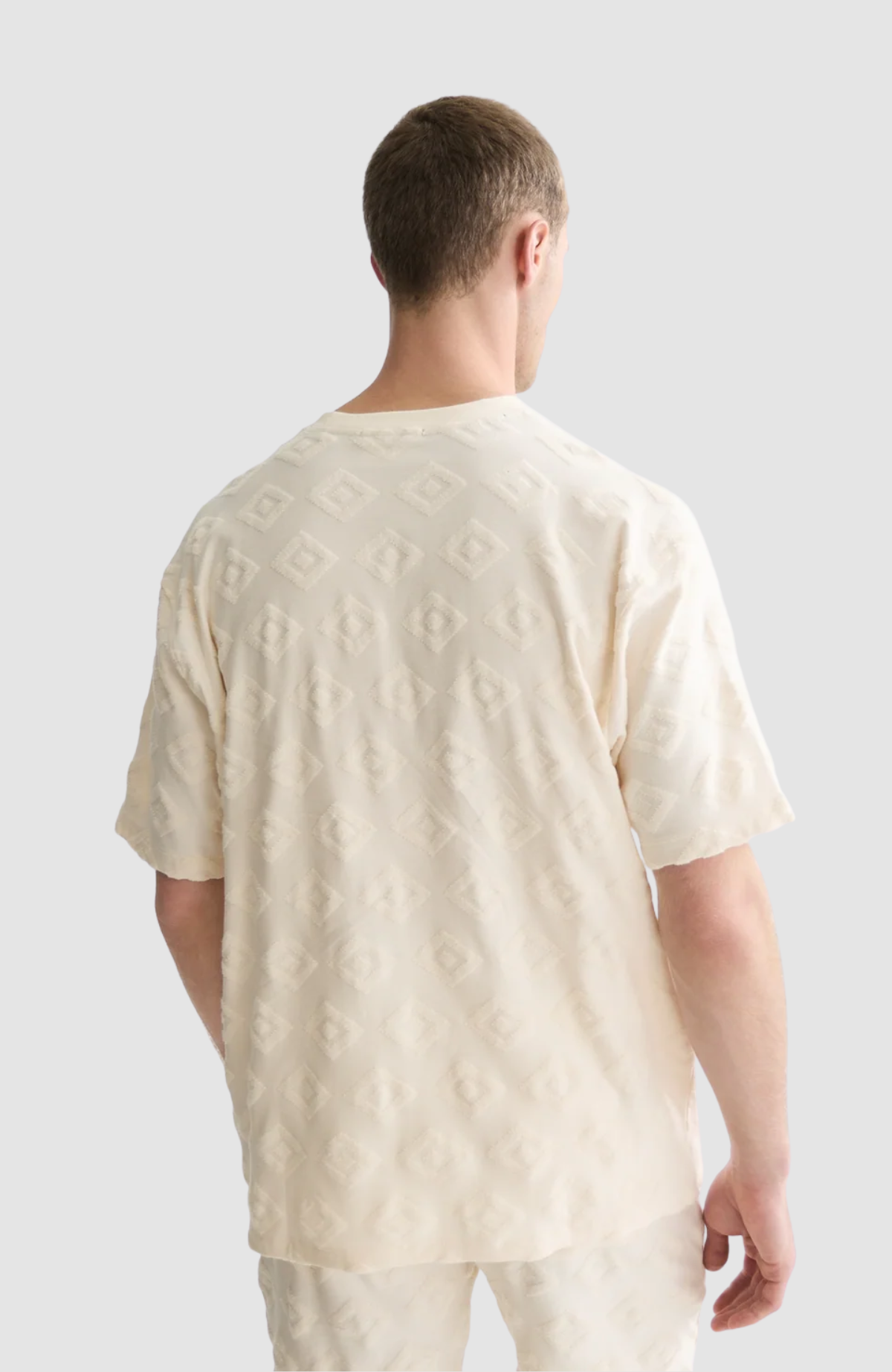 Jacquard loose-fit T-shirt