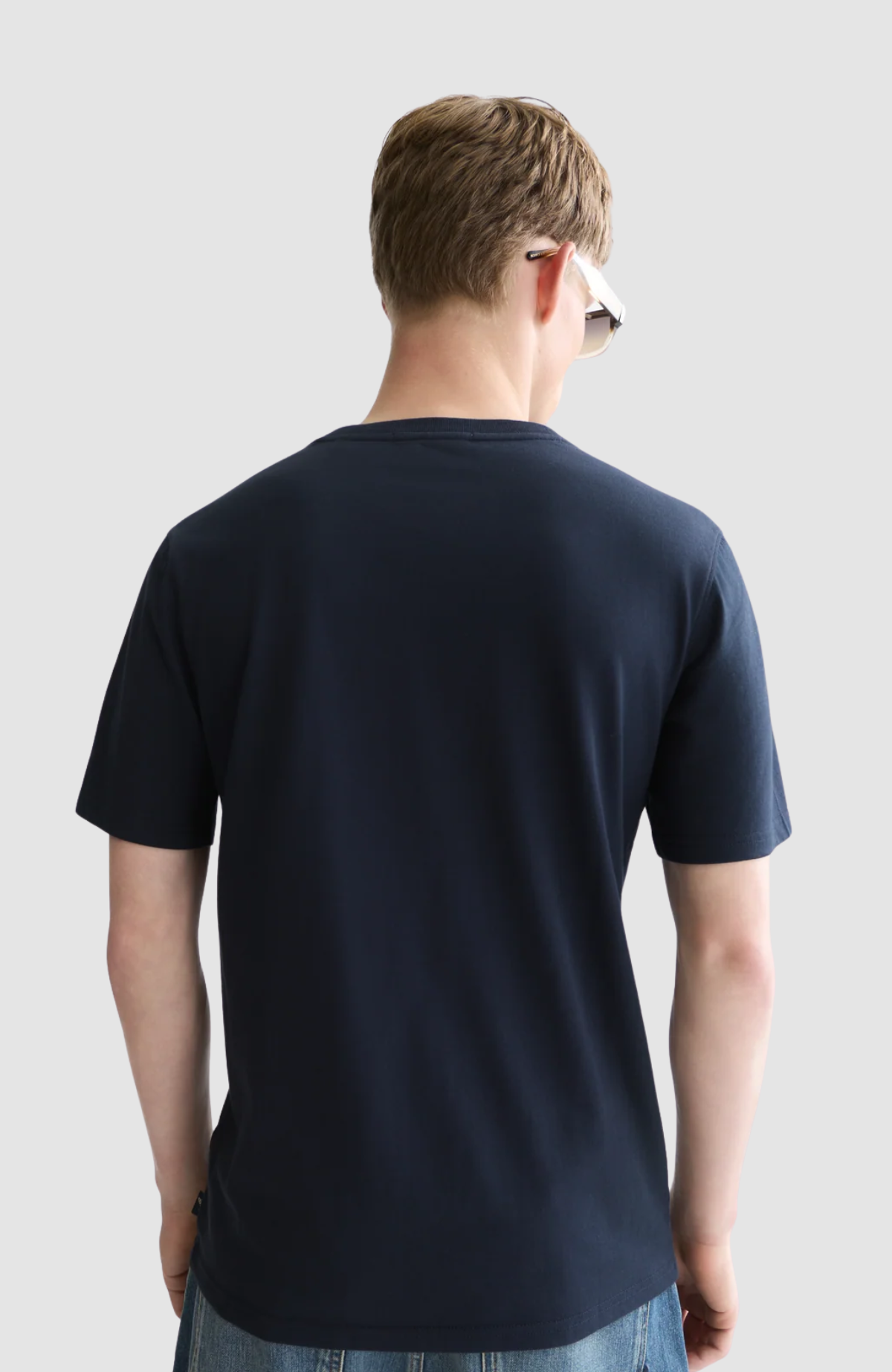 Left chest artwork regular-fit T-shirt