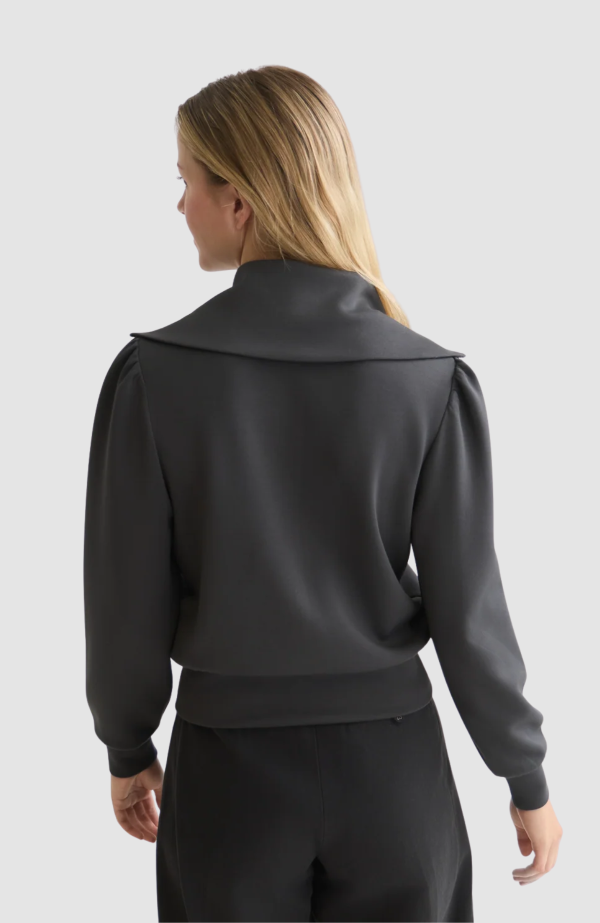 Zipped modal cardigan