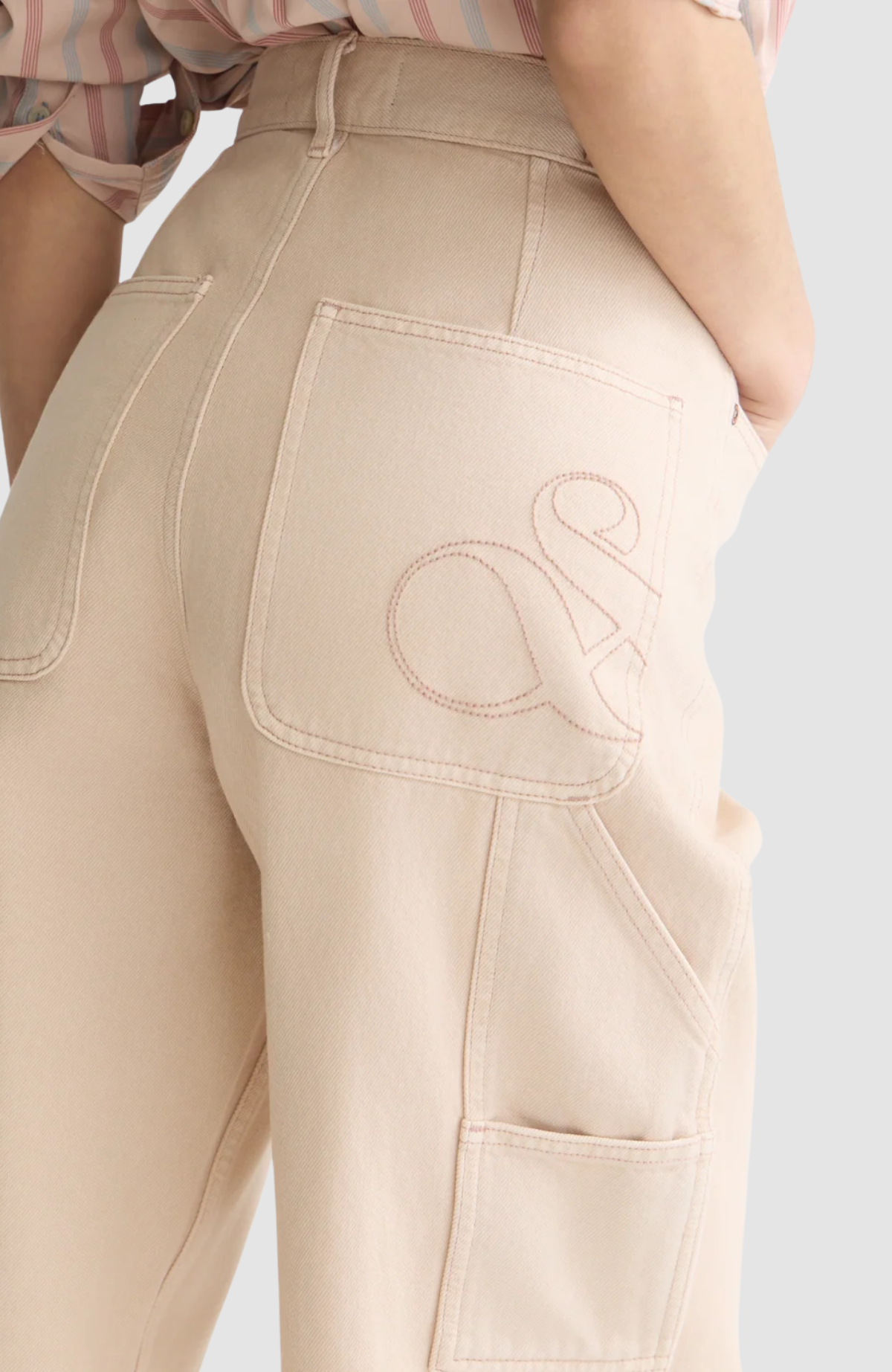 Cleo wide leg  - Rose Dust