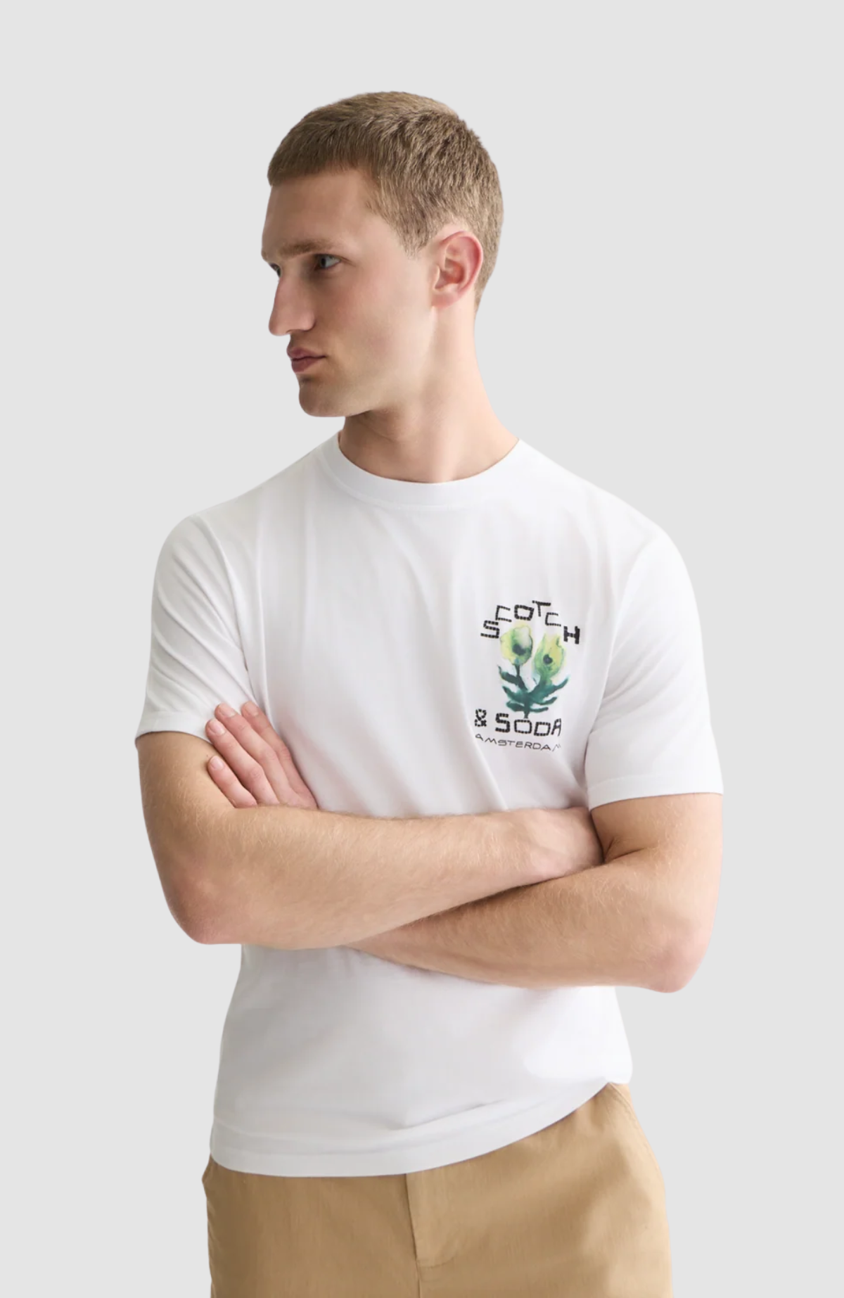 Front and back artwork regularfit Tshirt