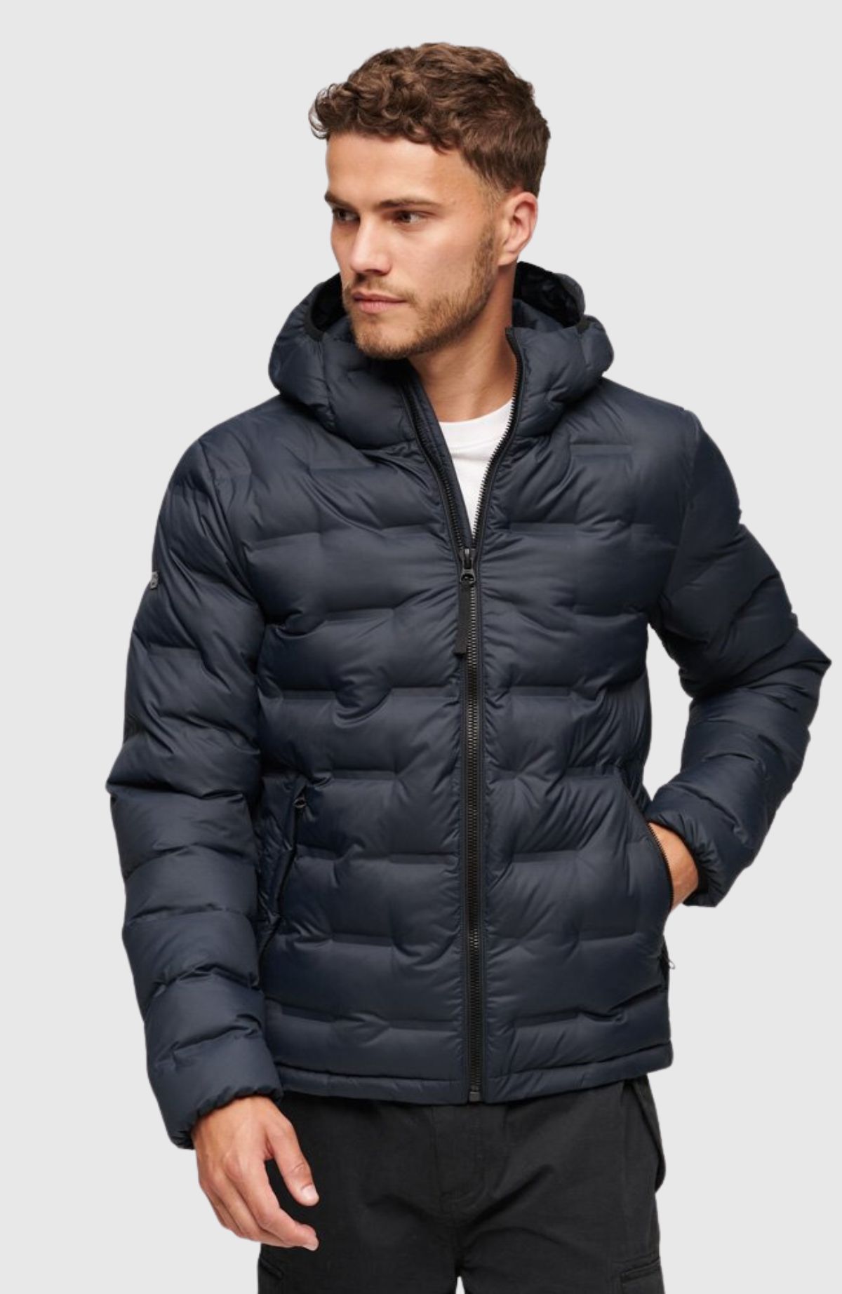 Short Quilted Puffer Coat