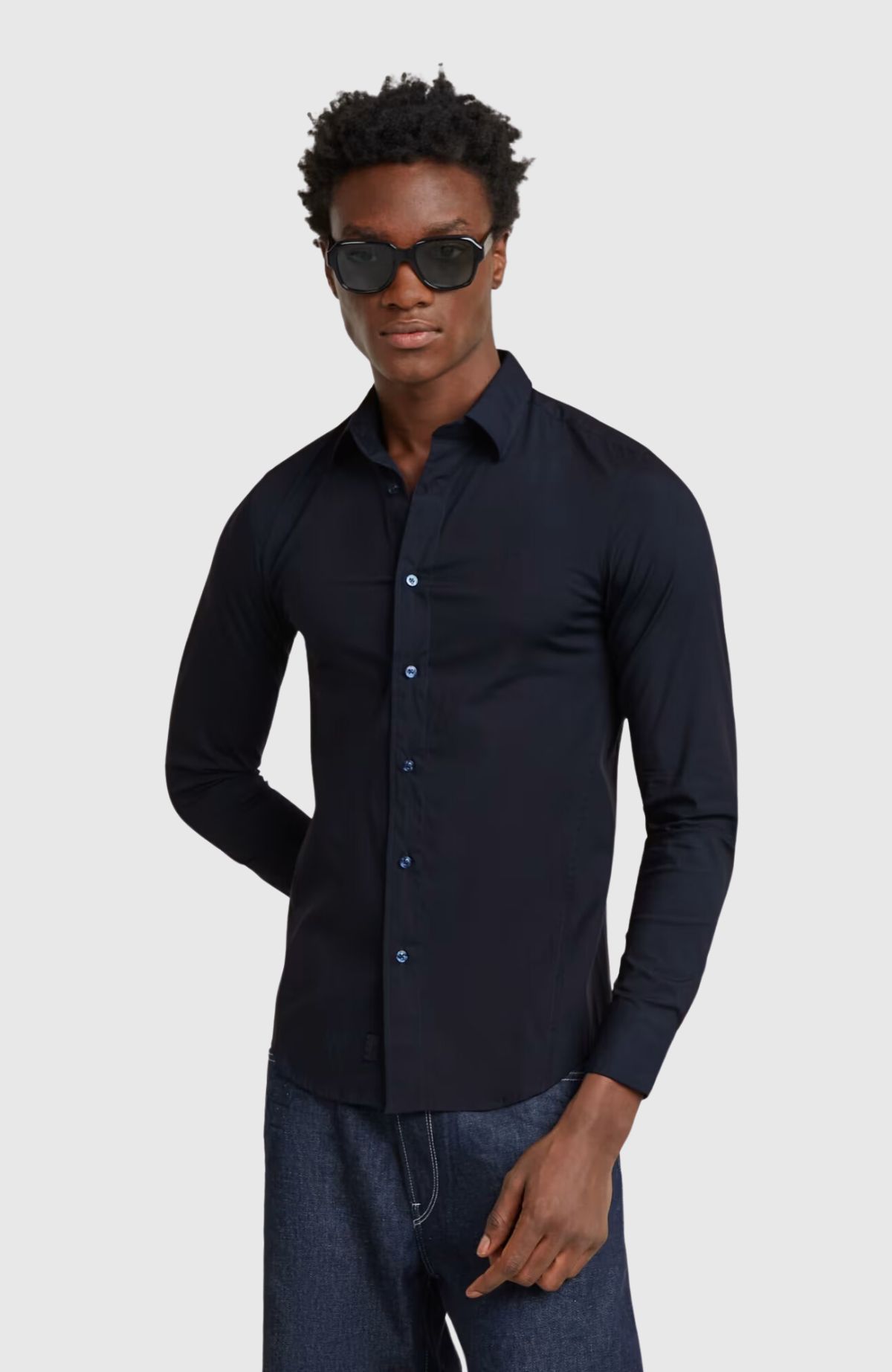 Uniform Slim Shirt l\s