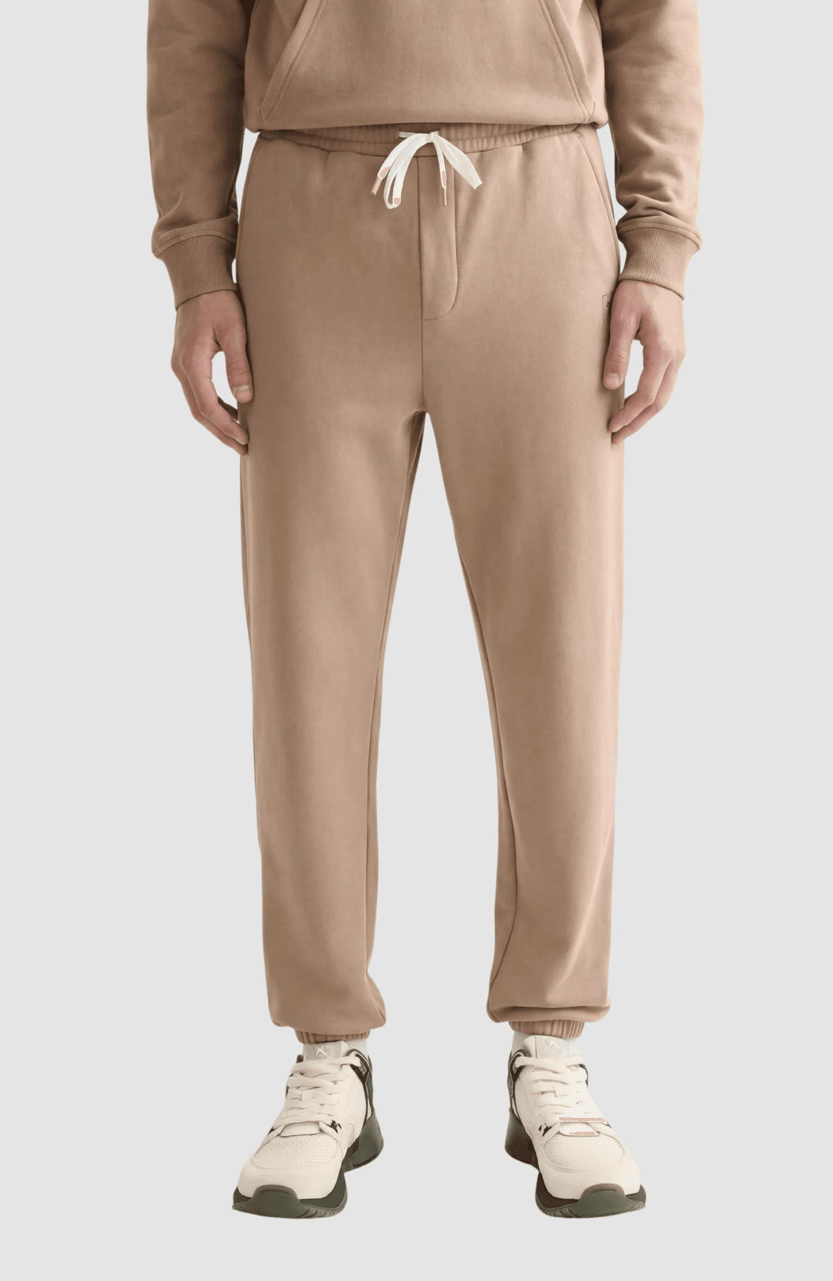 Seasonal core logo badge regular-fit sweatpants