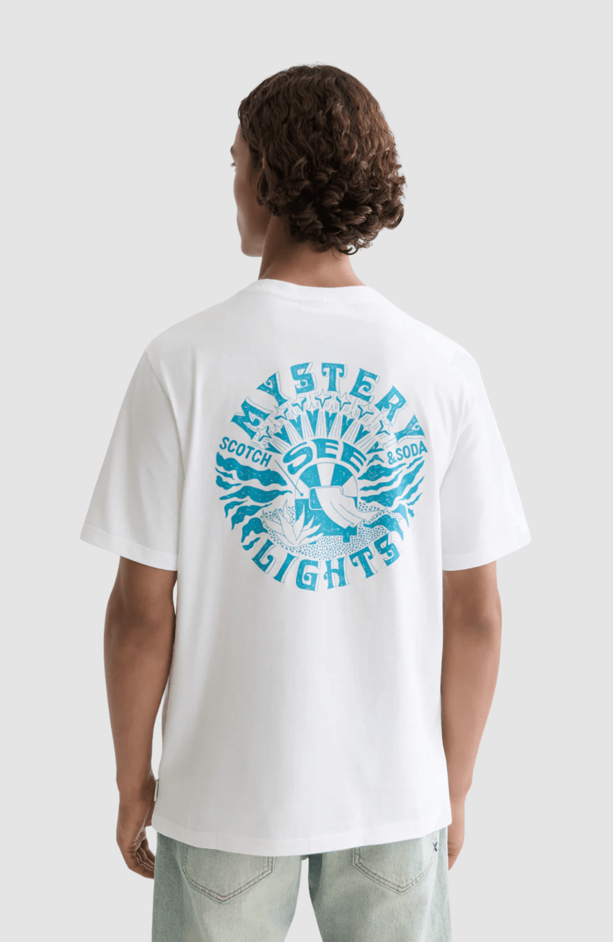 Front and back artwork regular-fit T-shirt