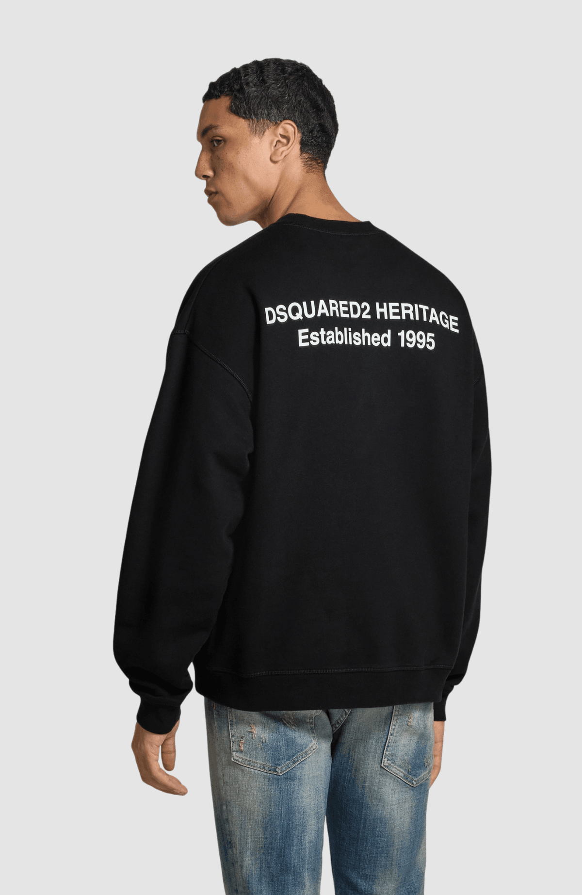 Printed Heritage Logo Crewneck