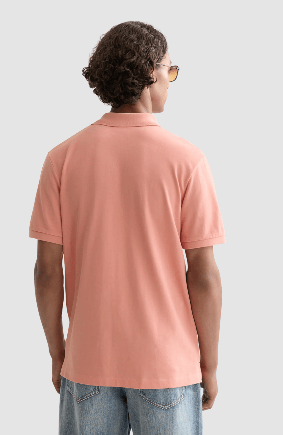 Seasonal core pique chest logo polo