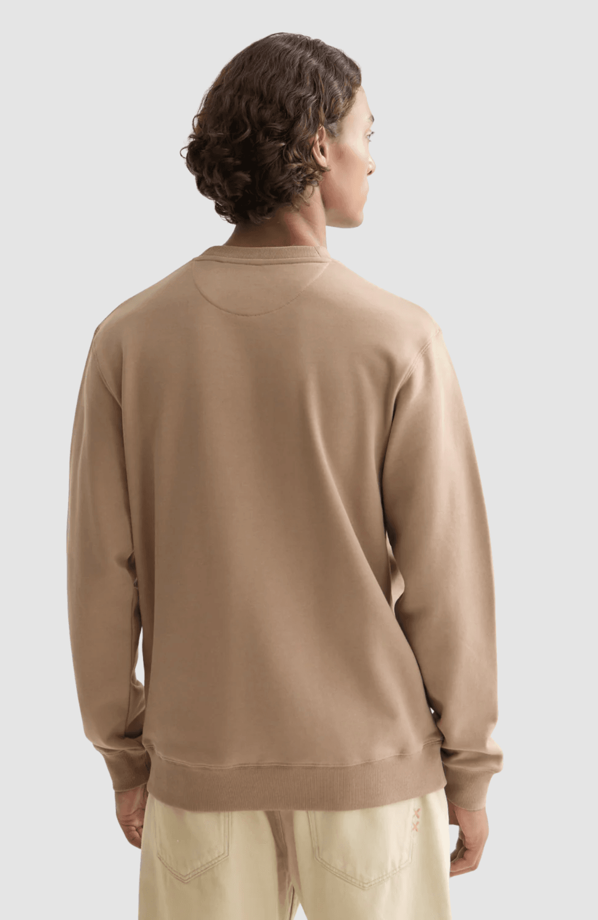 Seasonal core logo badge regular-fit sweatshirt