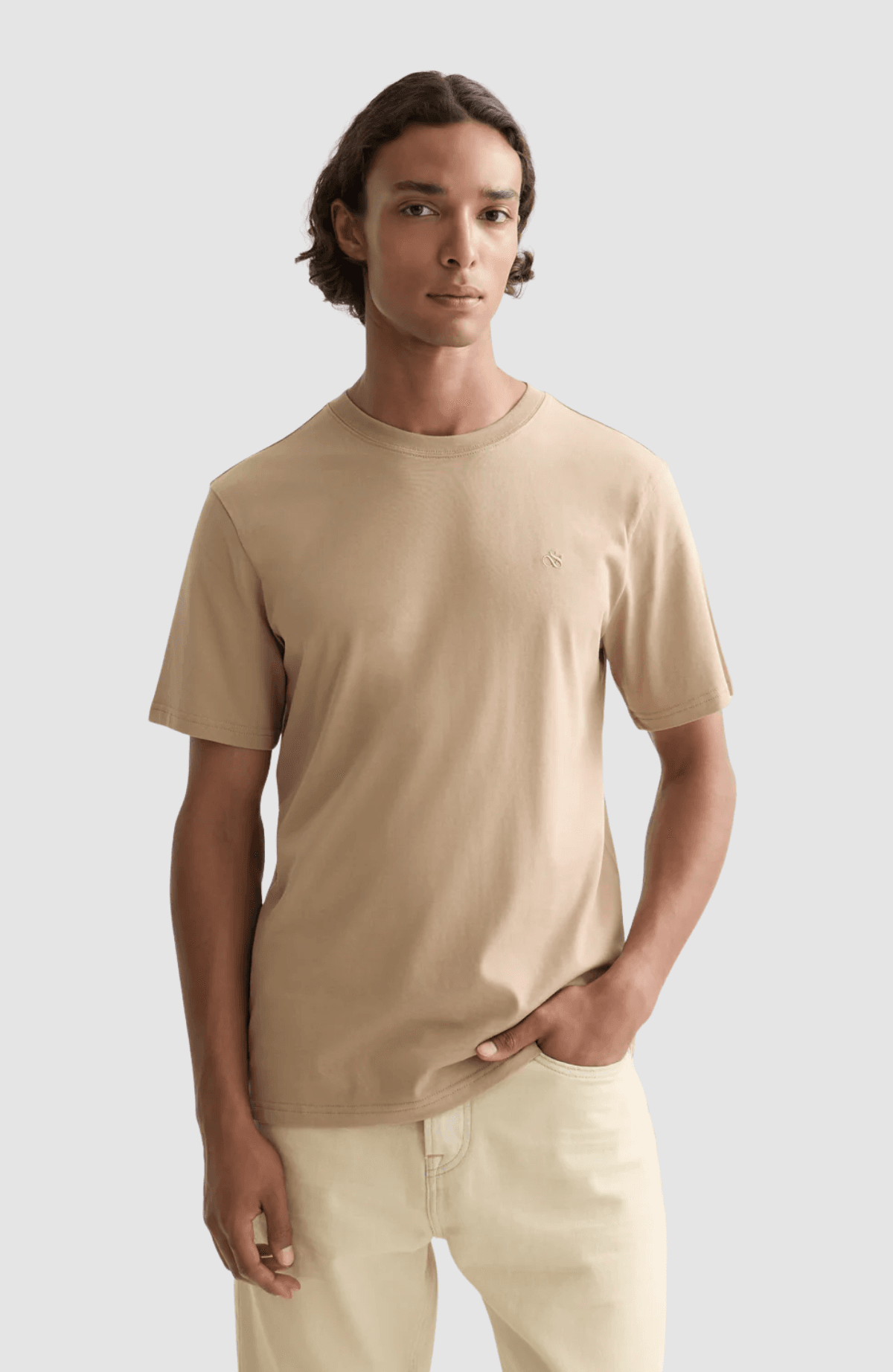 Seasonal core chest logo regular-fit T-shirt