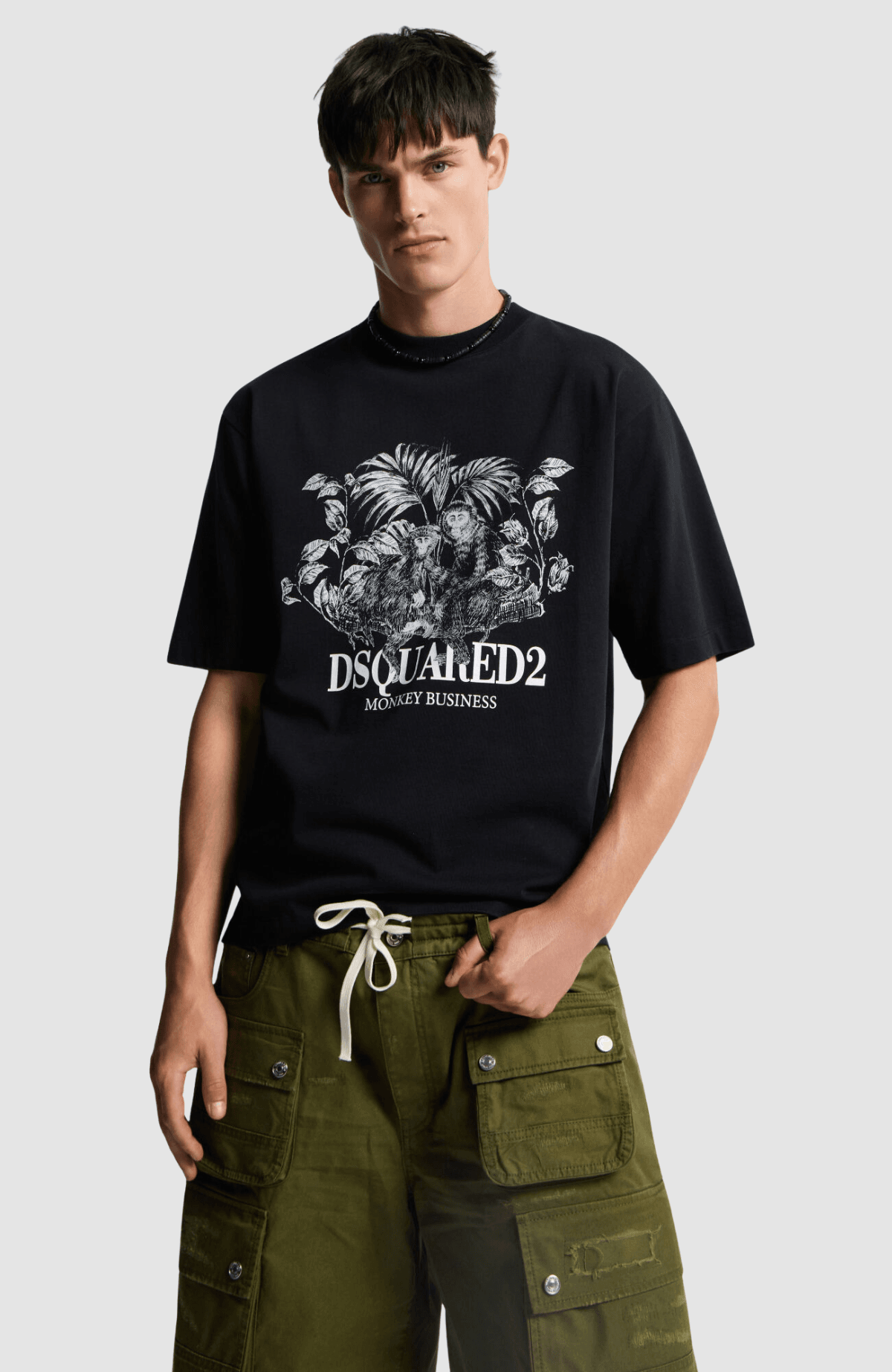 Monkey Business Loose Fit T-Shirt