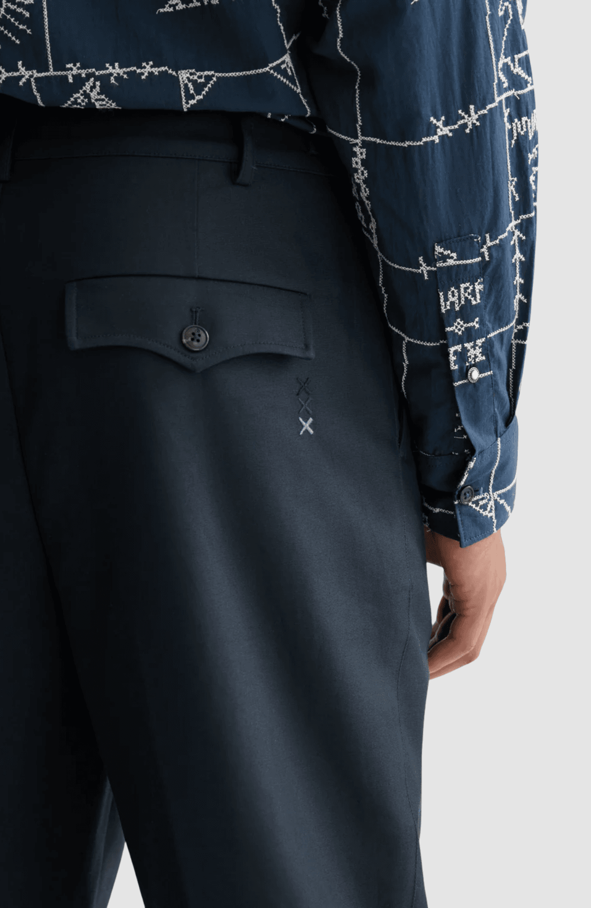 Otis cotton-twill relaxed straight-fit chino