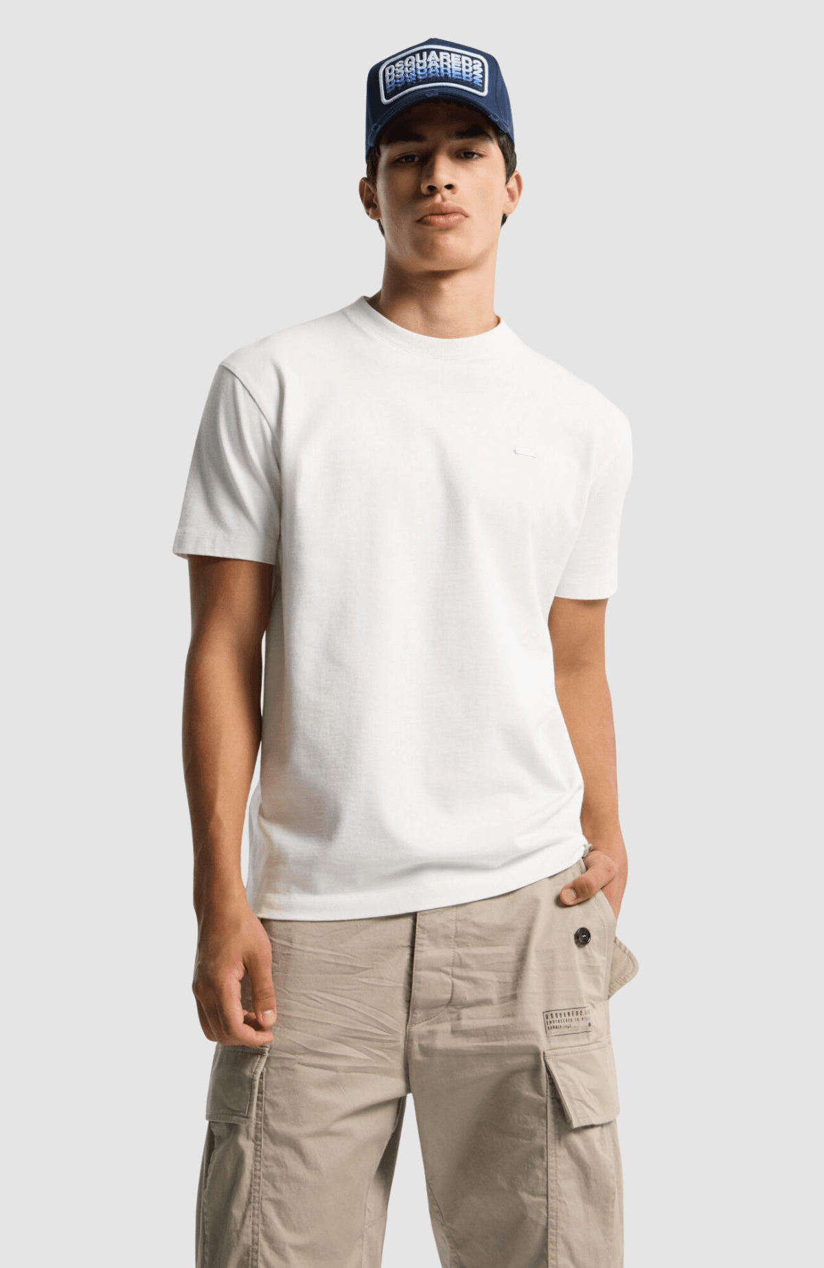 Dsquared2 Logo Plaque Cool Fit T-Shirt