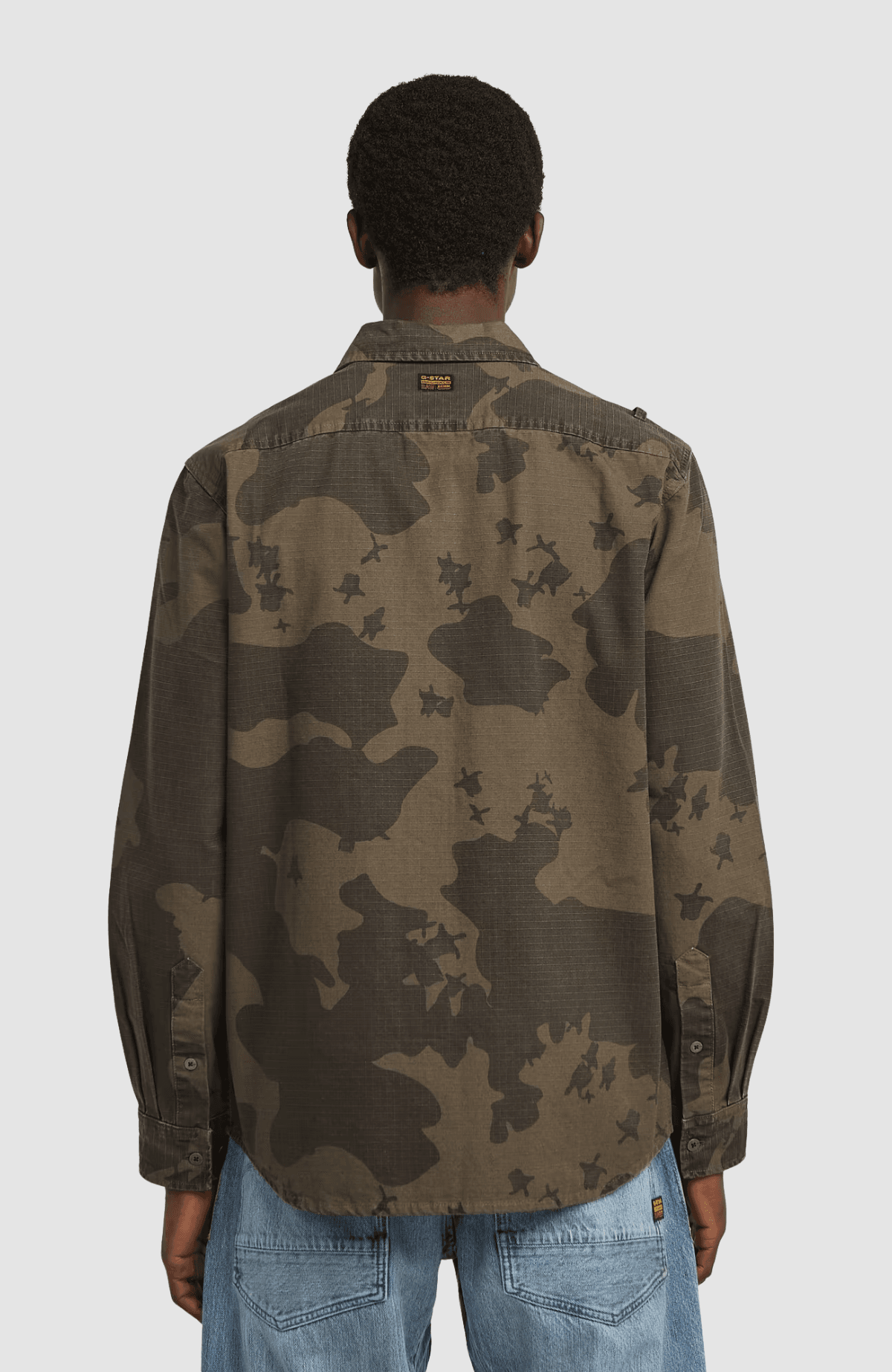 Cargo Pocket Regular Shirt l\s